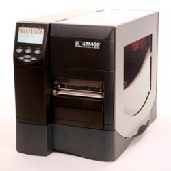 Промышленный термотрансферный принтер печати этикеток и штрих-кодов Zebra ZM400/ZM 600